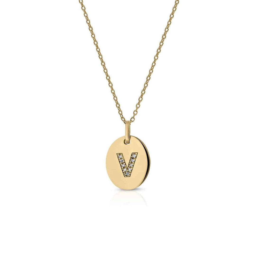 Ava Collection - Initial Necklace