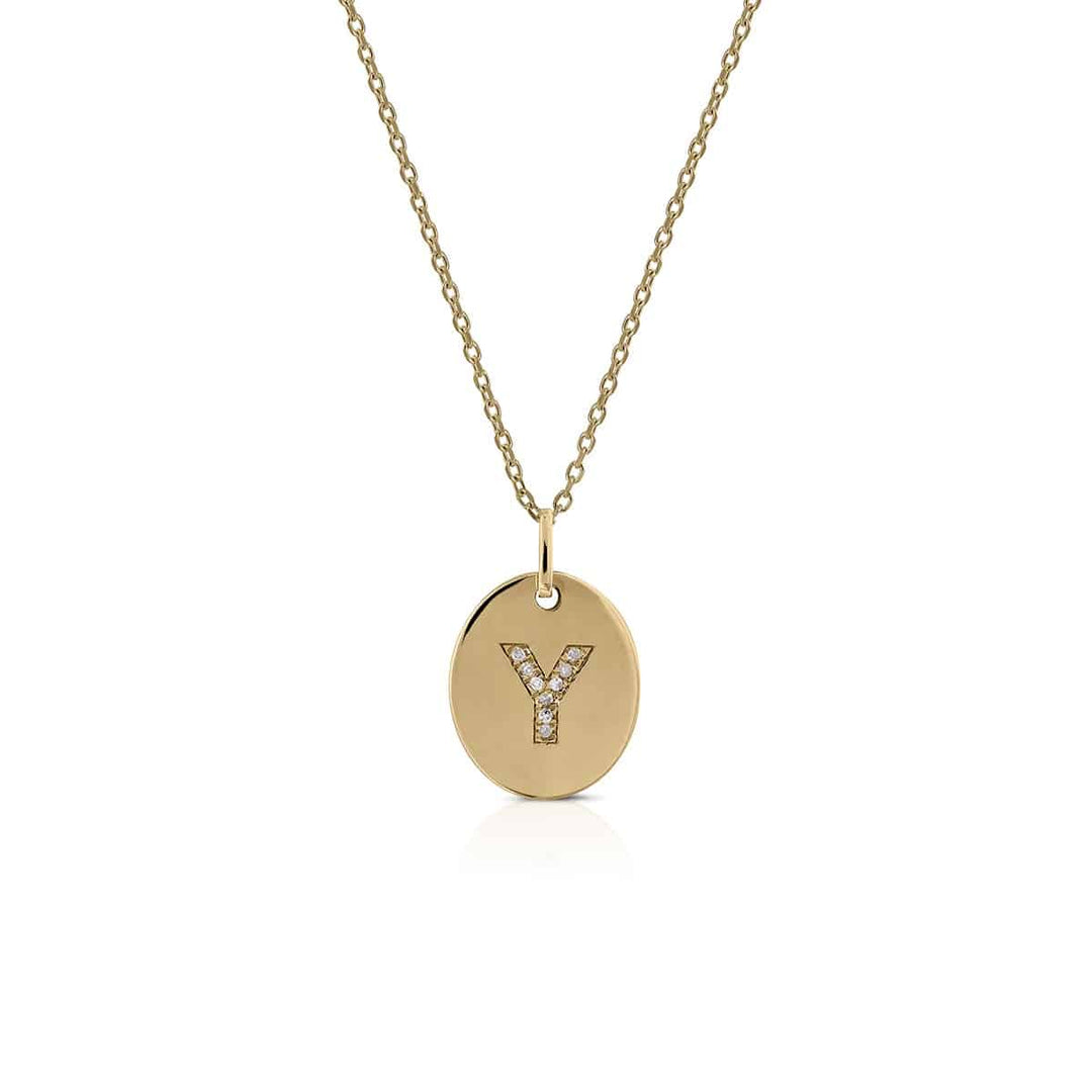 Ava Collection - Initial Necklace