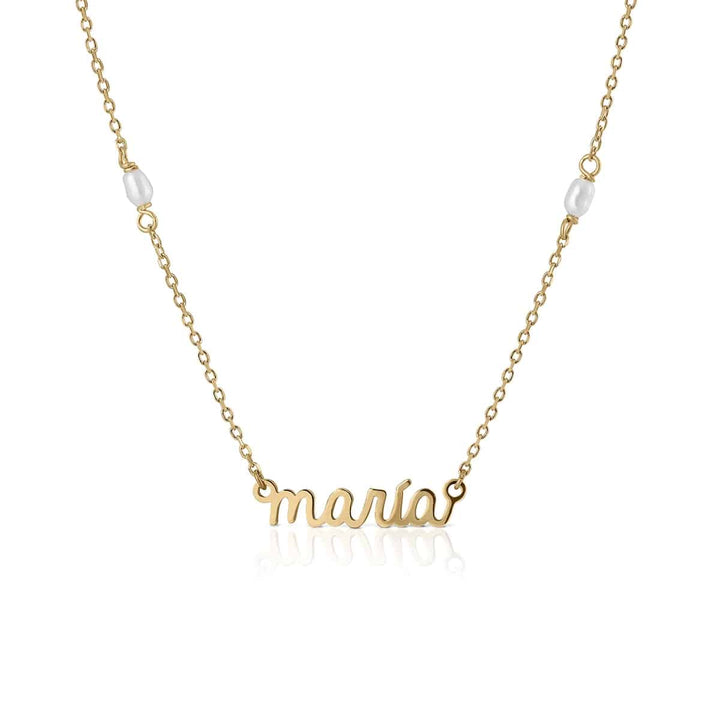 Collar oro Always nombre