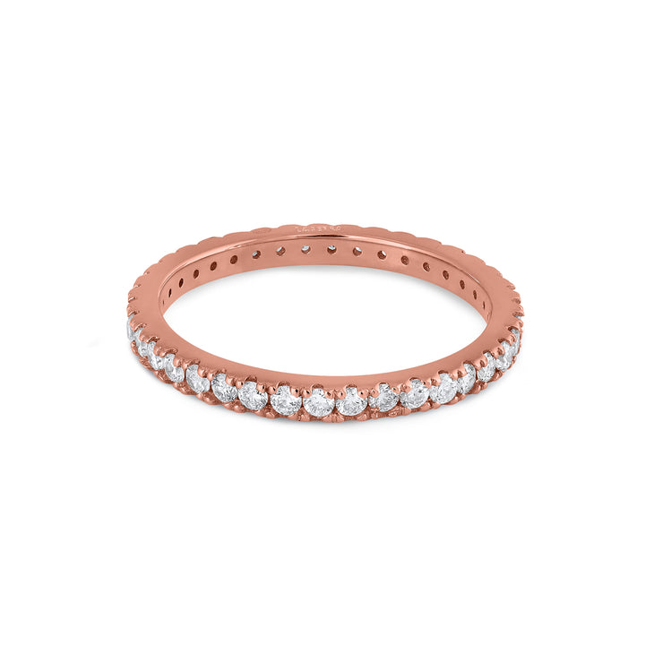 Infinity Ring Brilliant White Gold