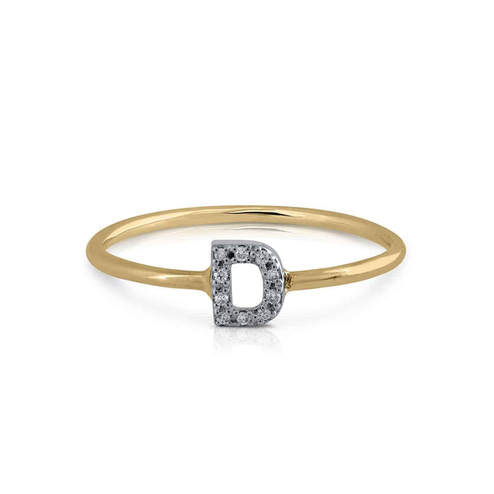 Anillo Colección Prime Inicial D Brillantes