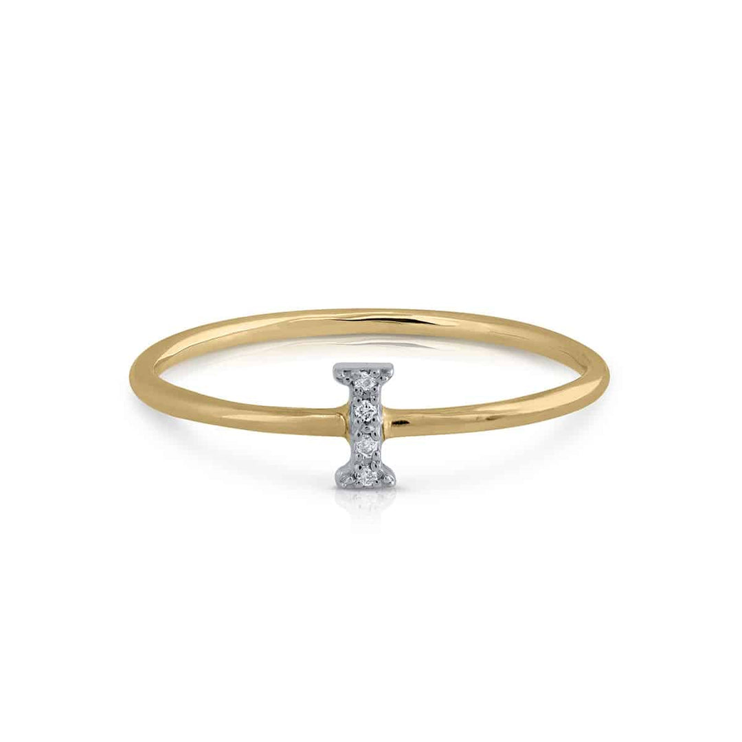 Anillo Colección Prime Inicial I Brillantes
