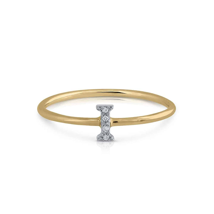 Anillo Colección Prime Inicial I Brillantes