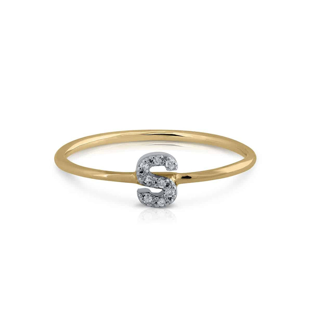 Anillo Colección Prime Inicial S Brillantes