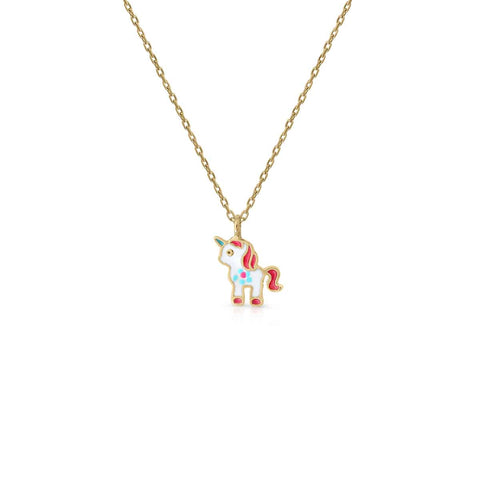 Necklace Petrasus Gold Enamel