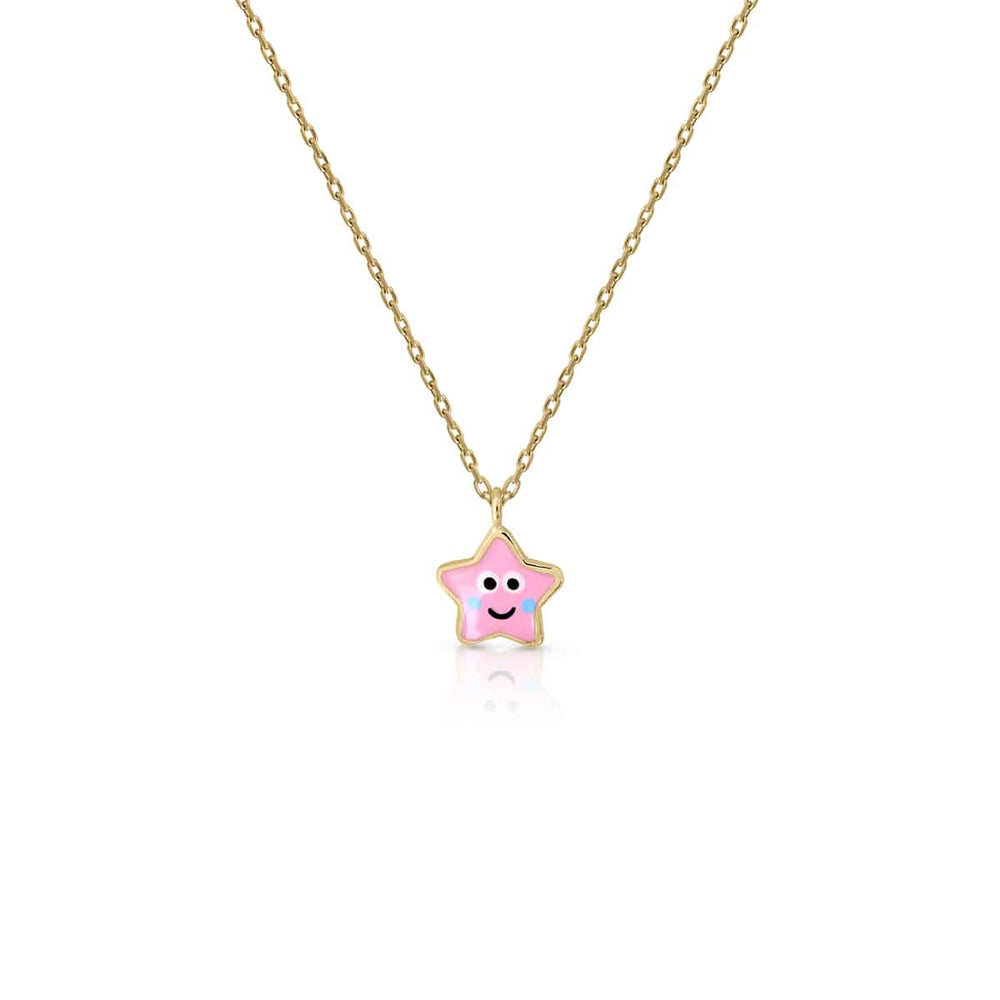 Collar oro estrella