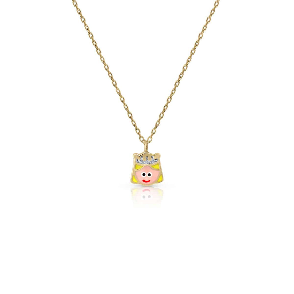 Collar oro princesa