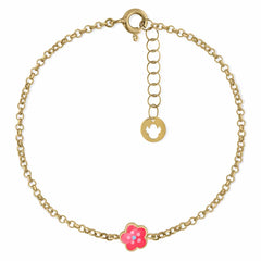 Pulsera Oro flor Sonia