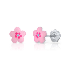 Pendientes Flor Sonia rosca
