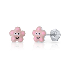Pendientes Happy Flower rosca