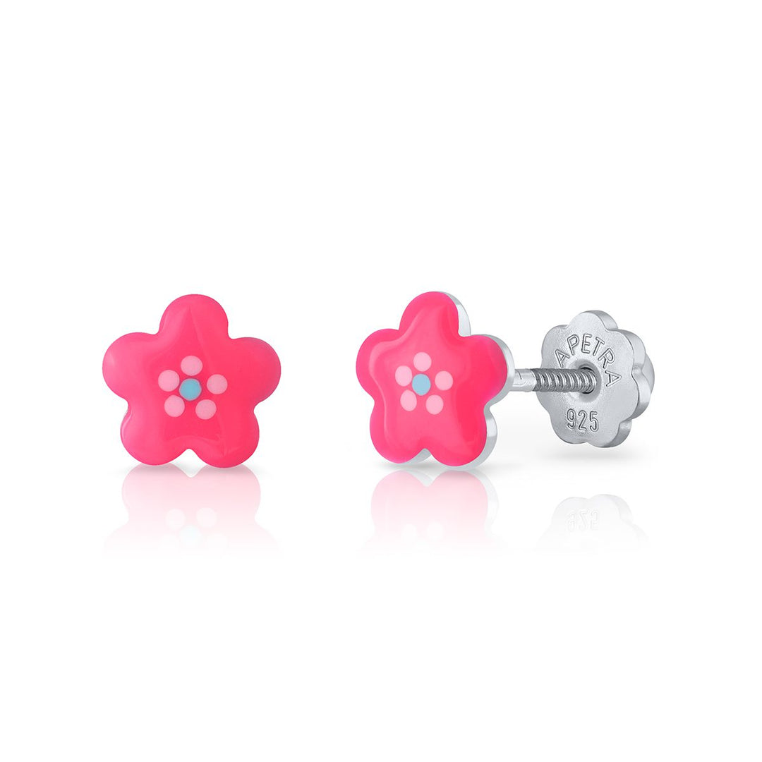 Pendientes Flor Sonia rosca