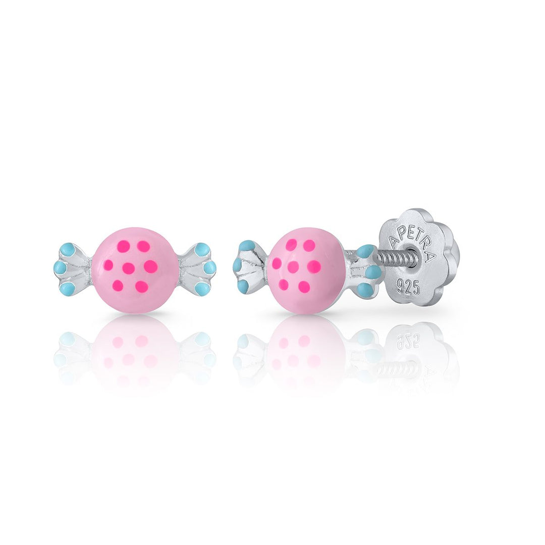 Pendientes Caramelo Rosca