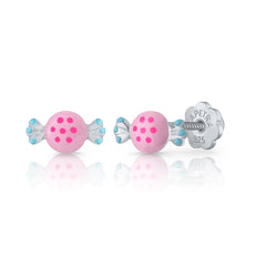 Pendientes Caramelo rosca