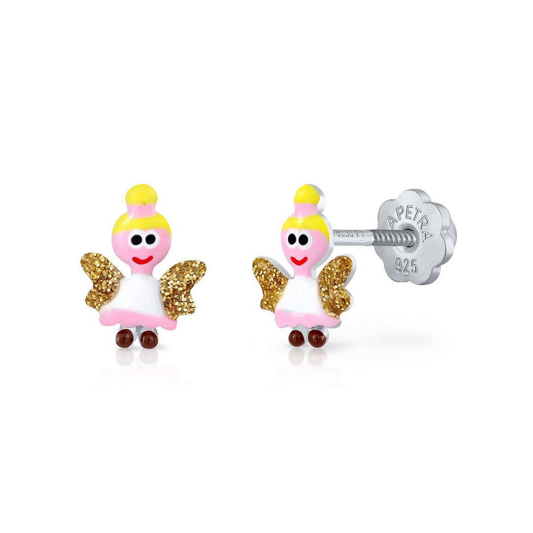 Fairy Enamel Earrings