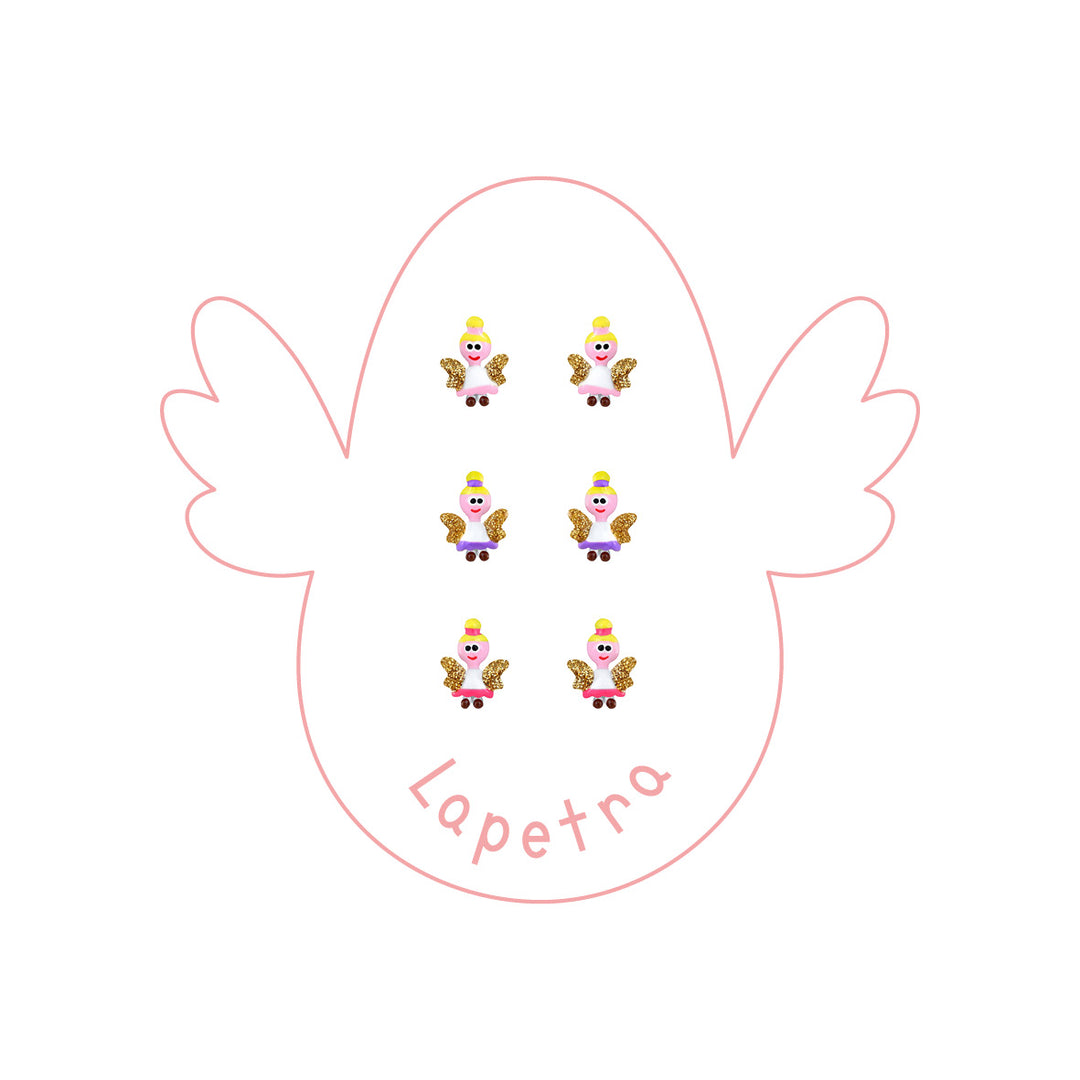 Fairy Enamel Earrings