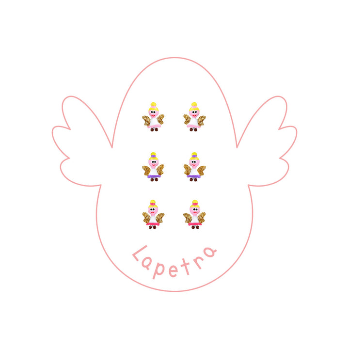 Fairy Enamel Earrings