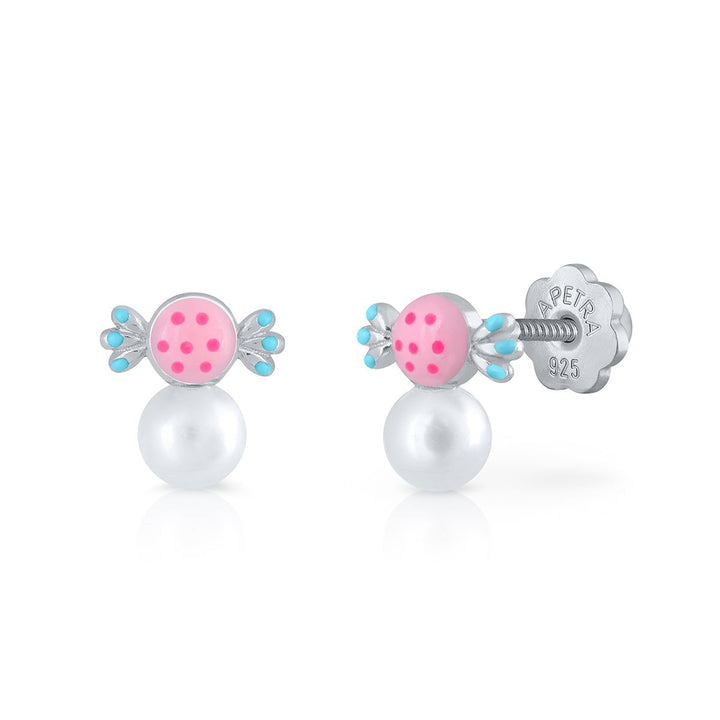 Pendientes Happy Pearl Caramelo