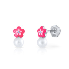 Pendientes Happy Pearl Flor Sonia