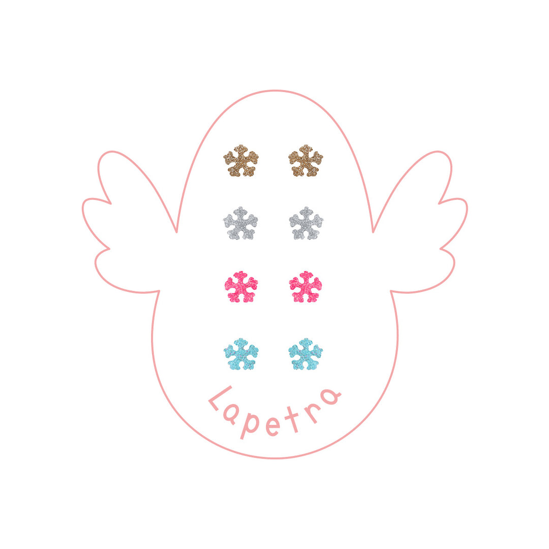 Pendientes Copito Nieve rosca