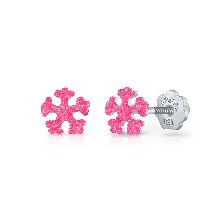 Pendientes Copito Nieve rosca