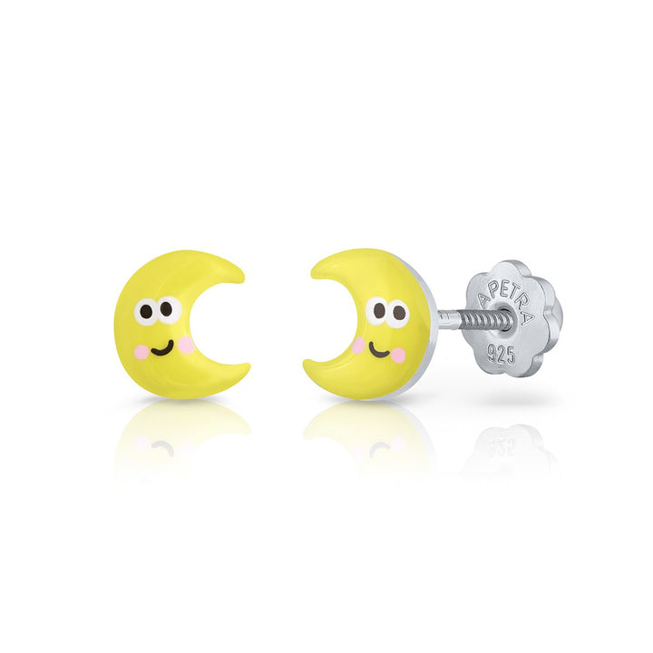 Pendientes Luna rosca