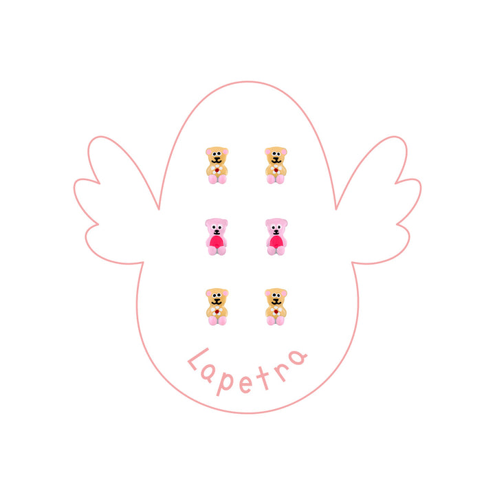 Pendientes Oso rosca