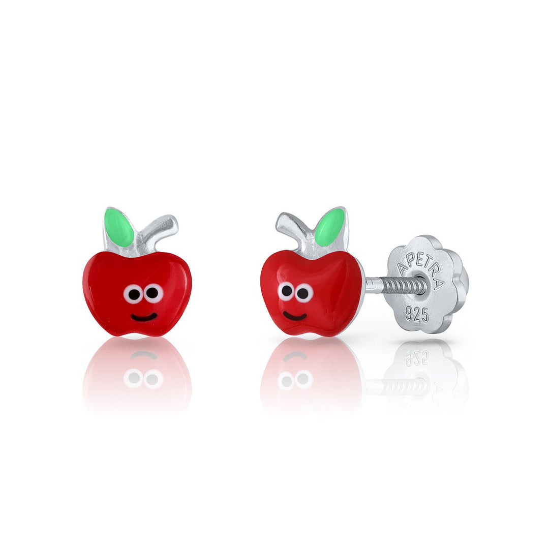 Pendientes Manzana Rosca