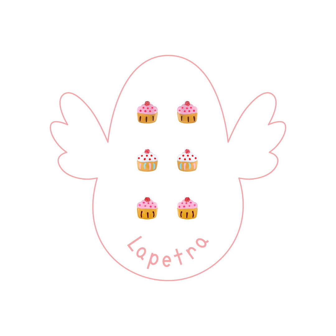 Pendientes Cupcake rosca