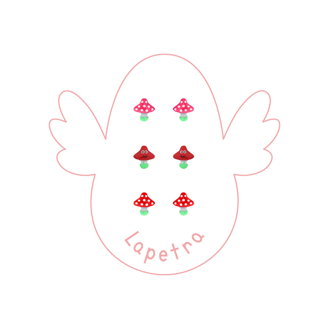 Pendientes Seta rosca