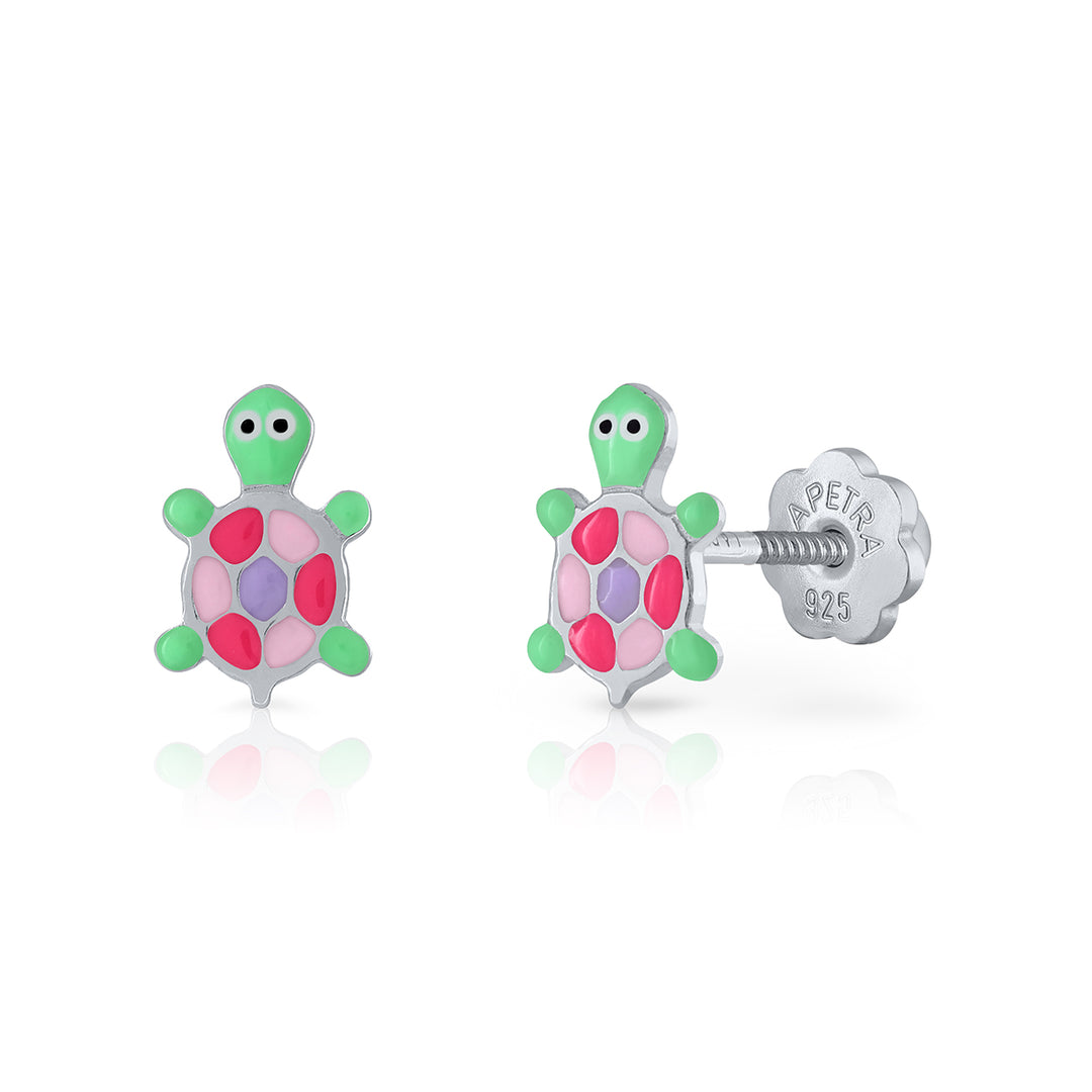 Pendientes Tortuga Clementina rosca