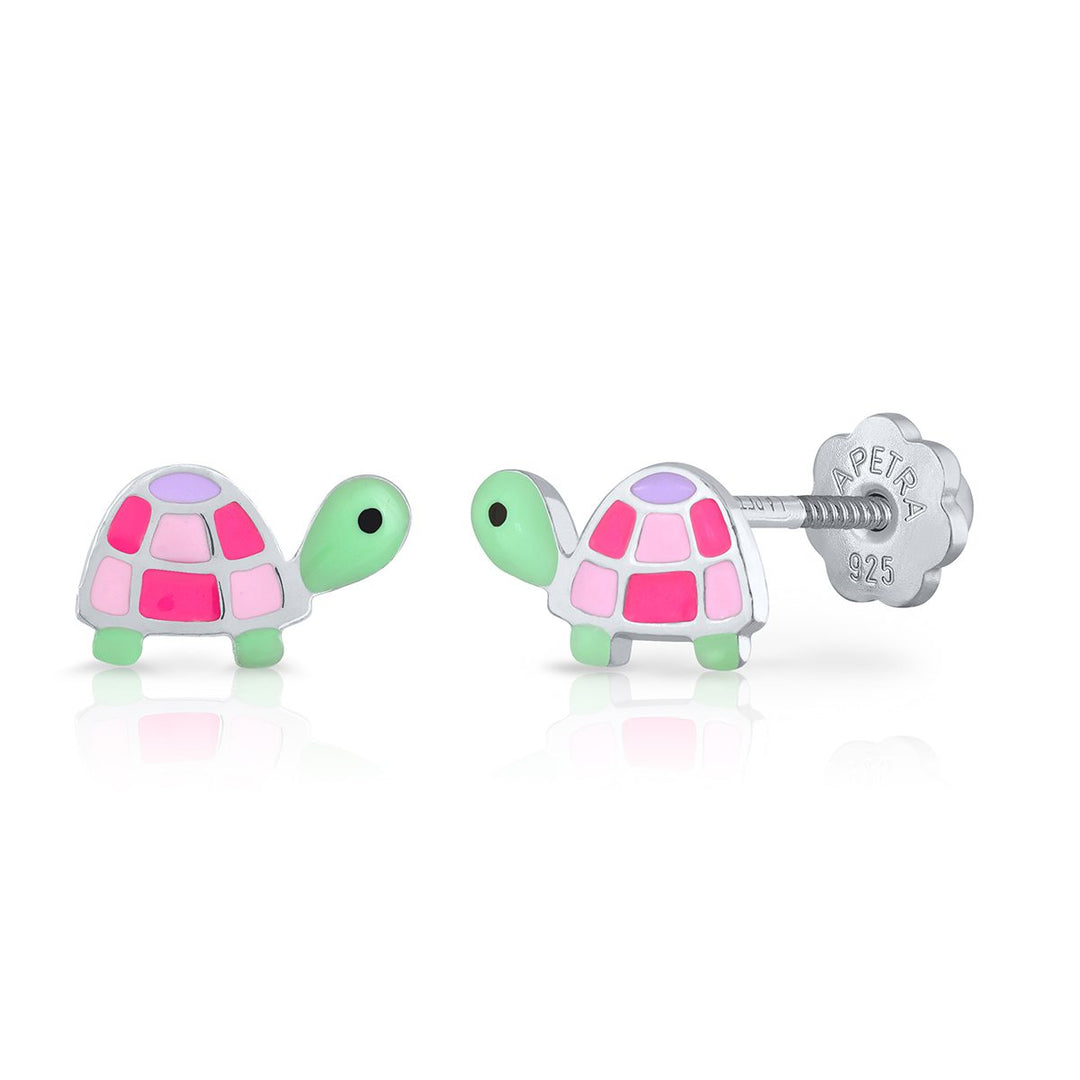 Pendientes Tortuga Clementina Perfil rosca