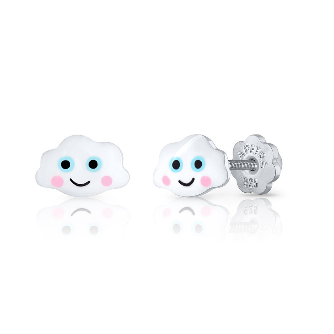 Pendientes Nube rosca