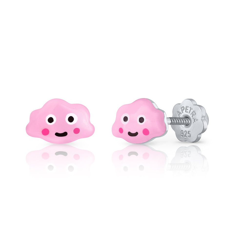 Pendientes Nube rosca