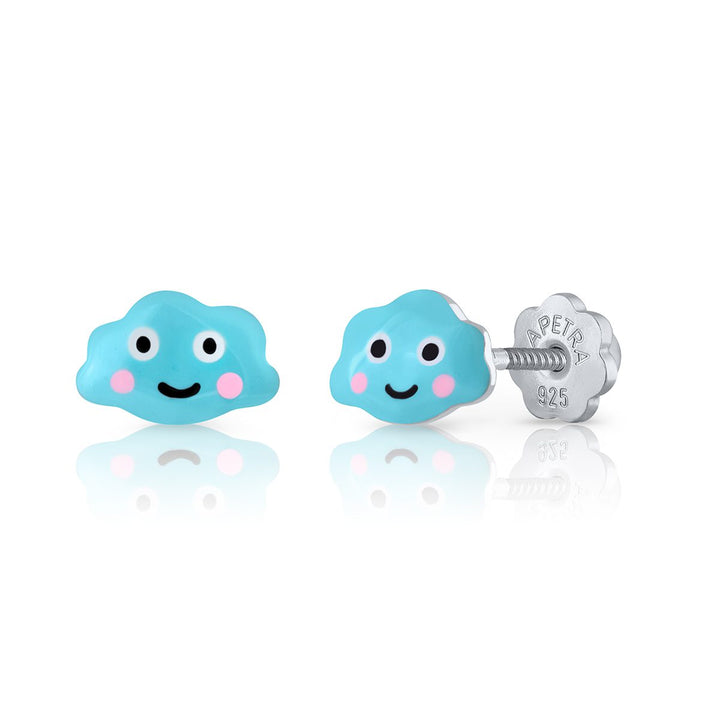 Pendientes Nube rosca