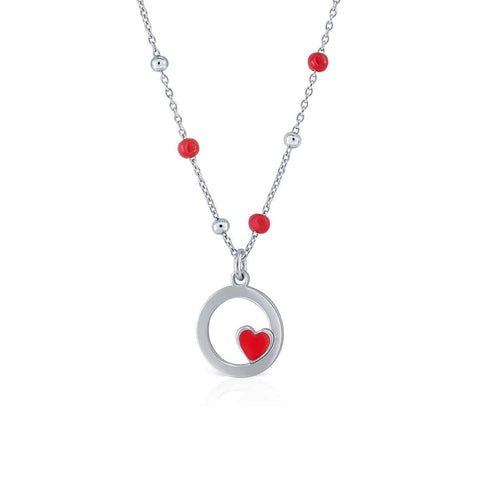 Anis Balls Collection Necklace - Love Heart
