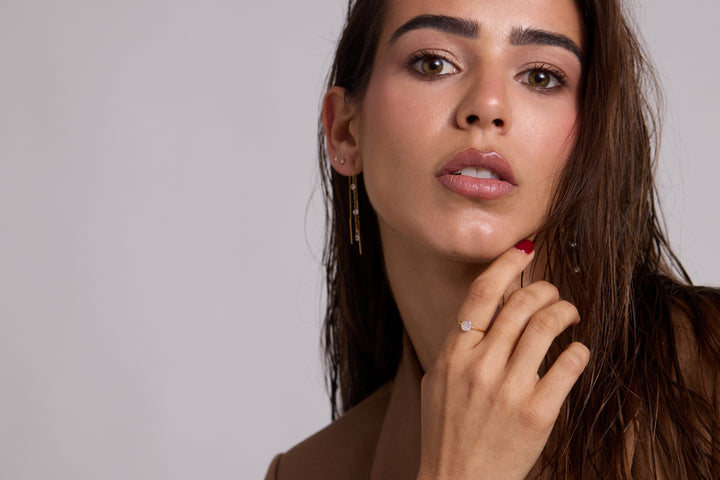 Pavé Brilliant Circle Ring