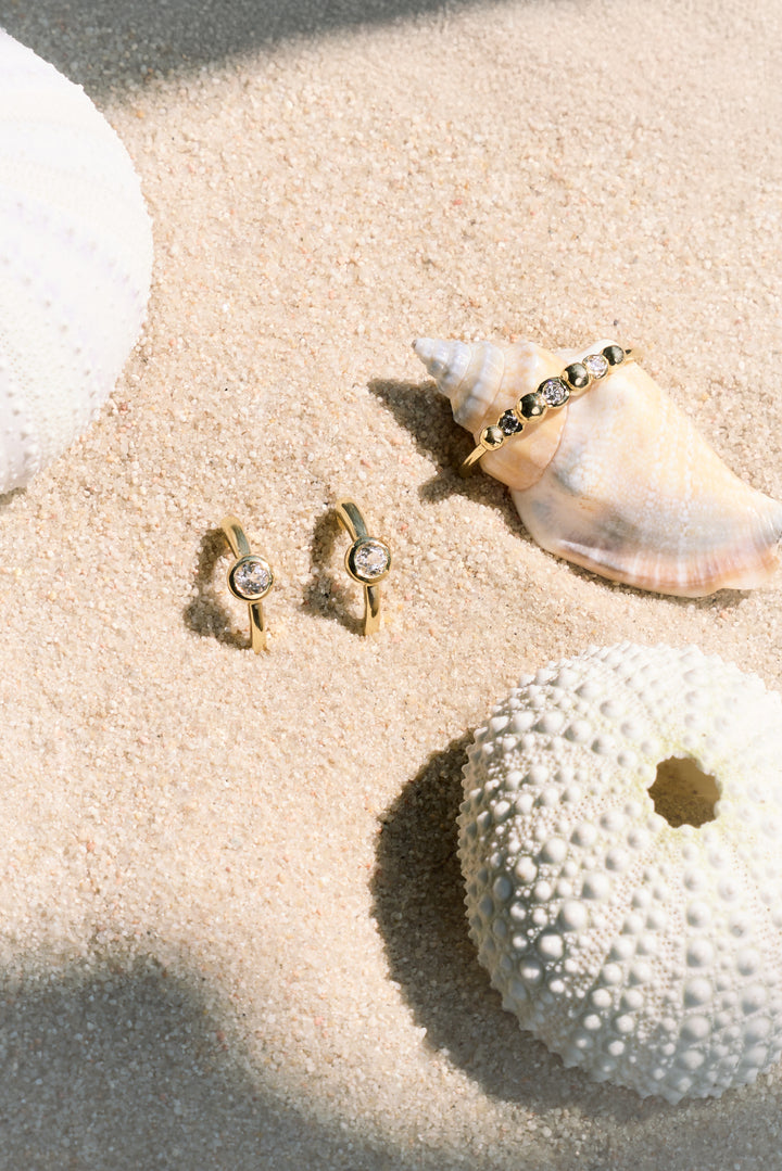 Anillo oro Drops Diamantes