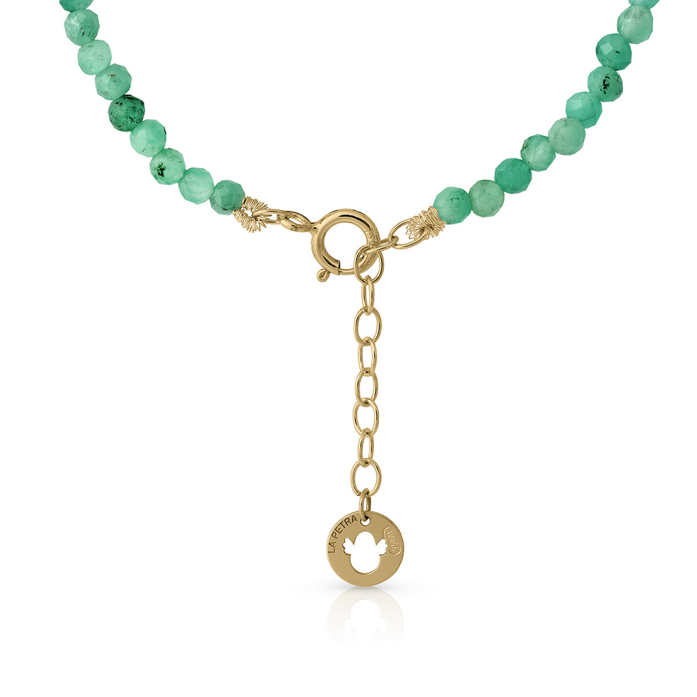 Collar de Esmeraldas Estrella de Belén cierre