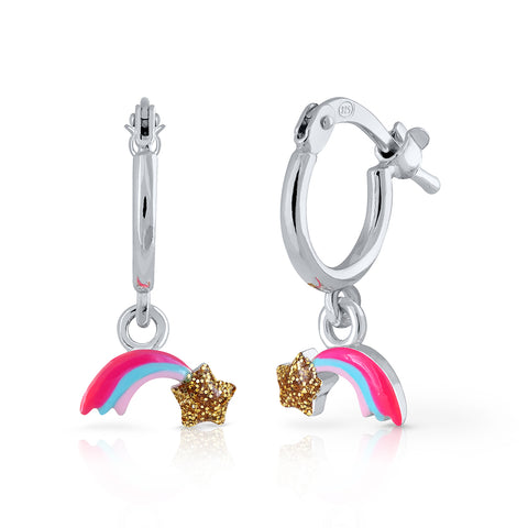 Shooting star tambourine mini hoops