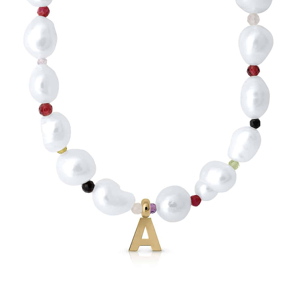 collar perla barroque