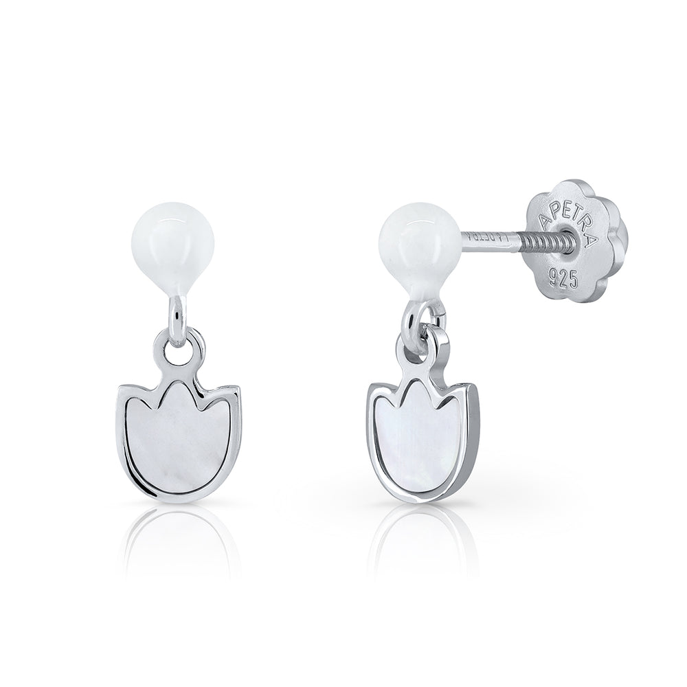 Pendientes Bolitas Teenies tulipán