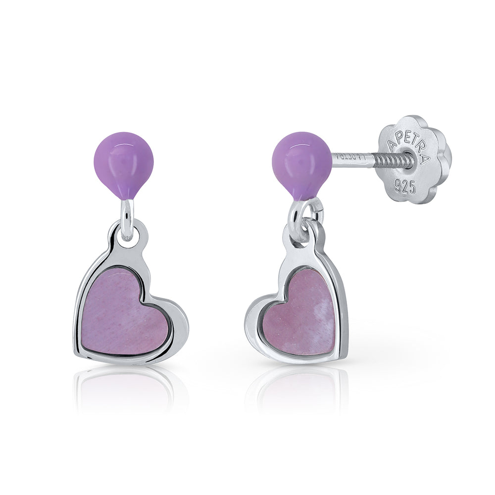 Pendientes Bolitas Teenies corazón