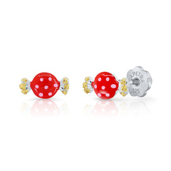 Candy Enamel Earrings