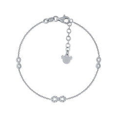 Pulsera infinito circonitas
