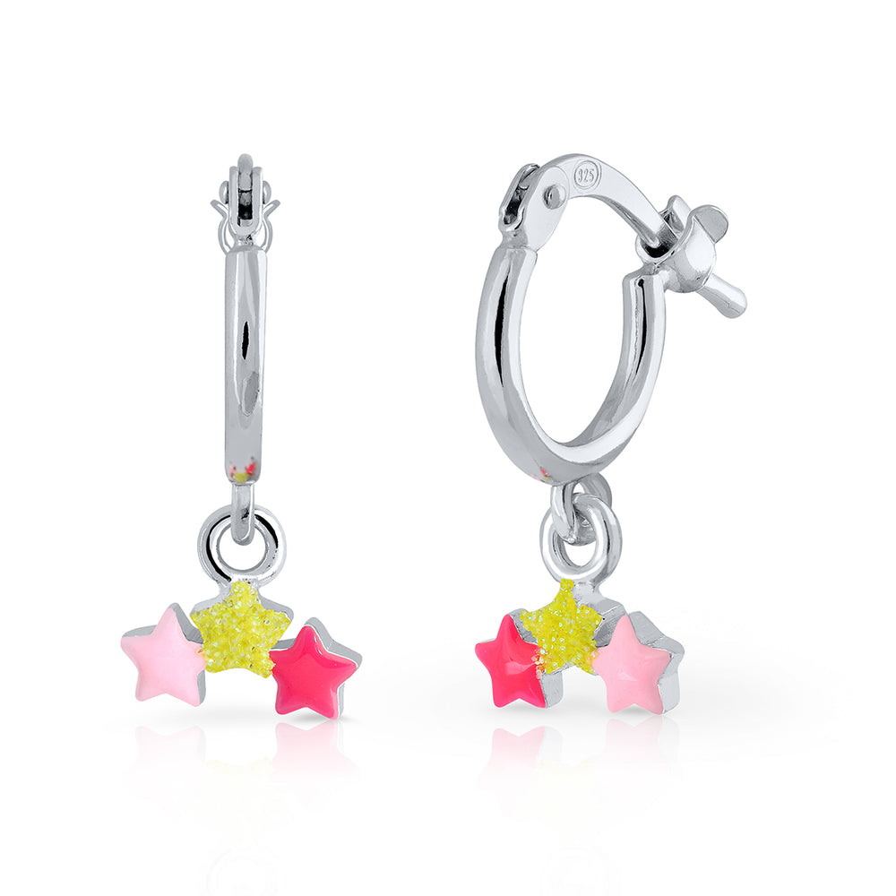 Mini brincos Trepadeira Estrela Pandereta