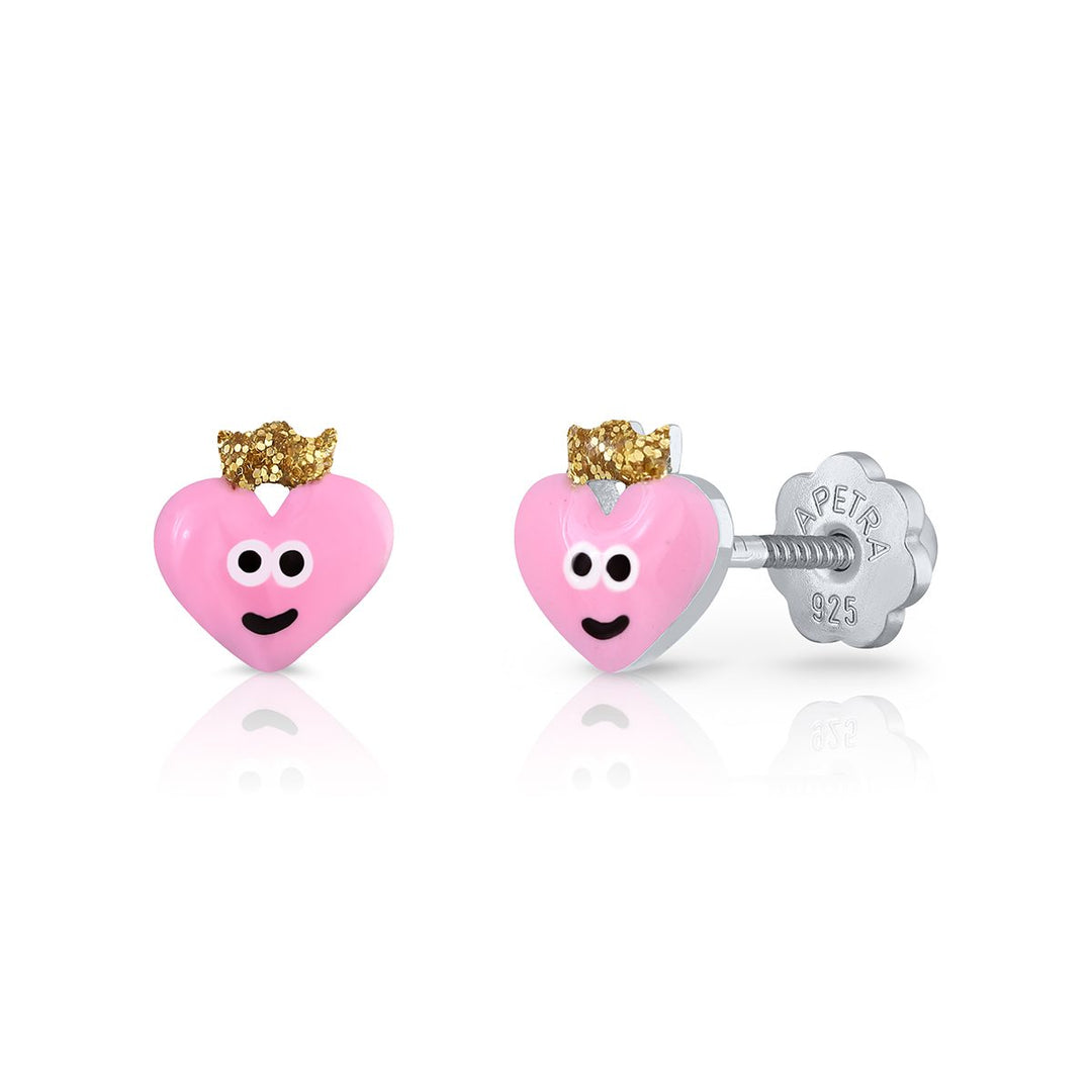 Pendientes Corazón Encantada rosca