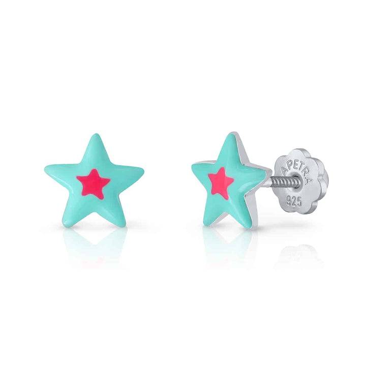 Estrella con Estrella azul
