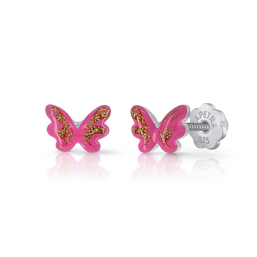 Pendientes Mariposa Volare rosca