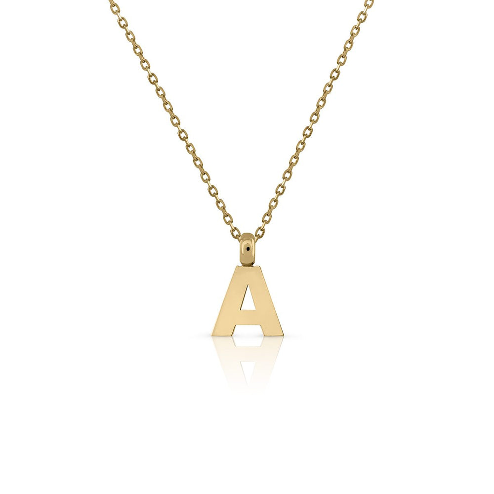 Collar oro Inicial lastra
