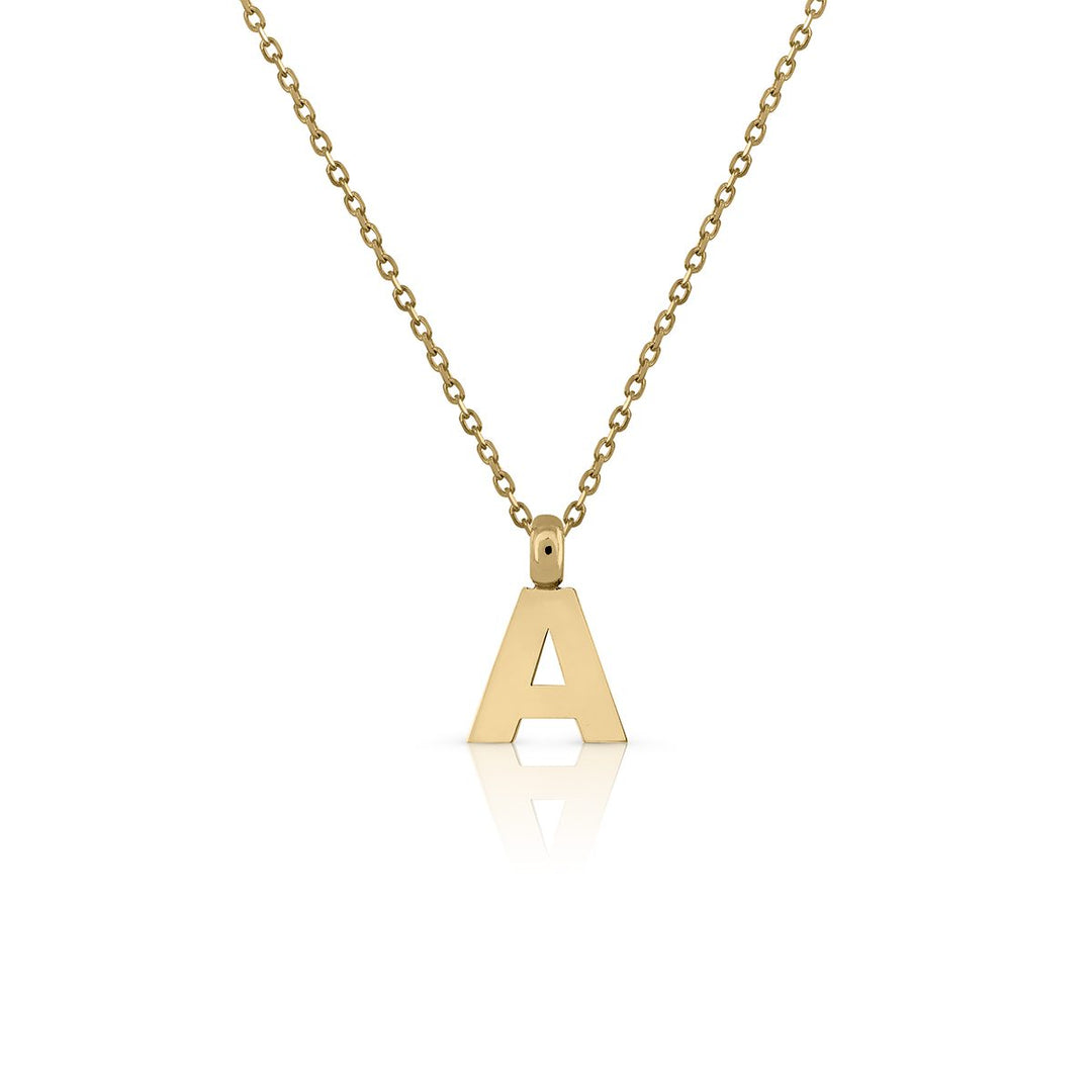 Collar Oro Donut Inicial